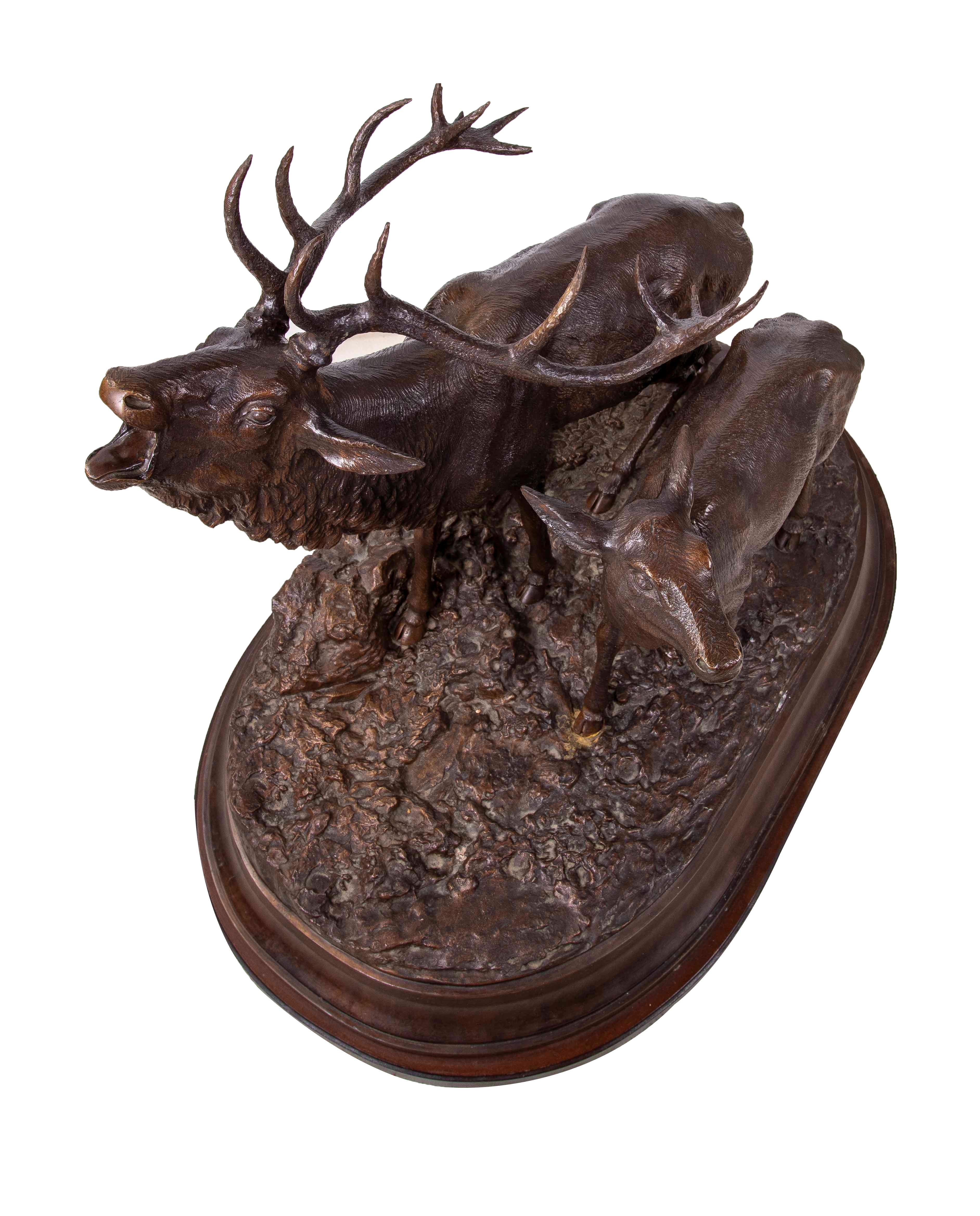 XX secolo Scultura in bronzo del 1980 
