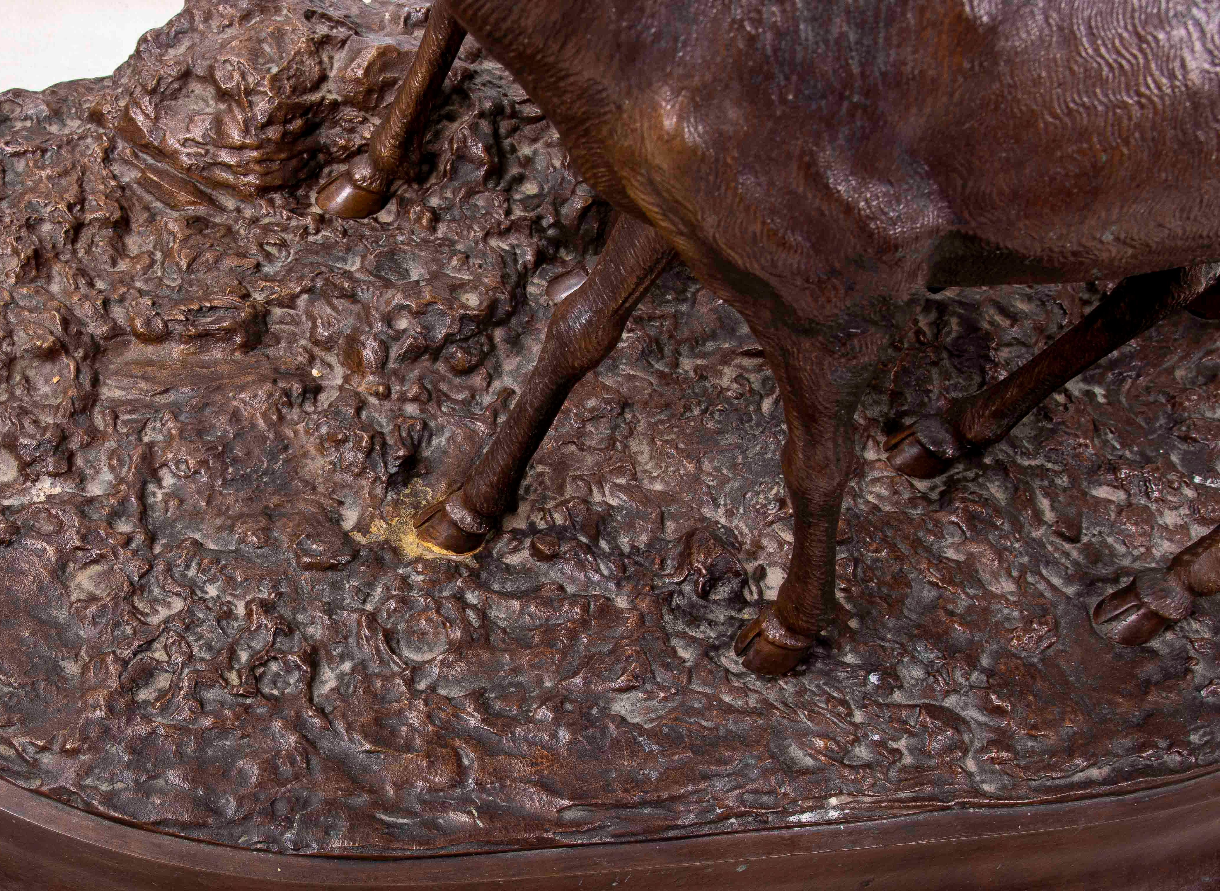 Scultura in bronzo del 1980 