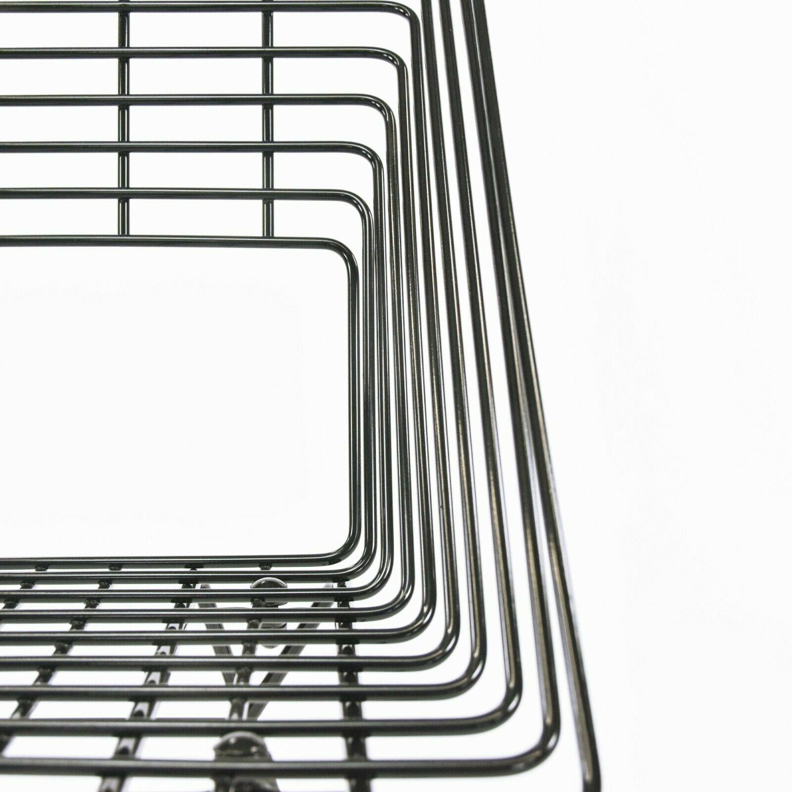 Años 80 Bruce Hannah y Andre' Grasso Silla de comedor diagonal con marcos negros 12x Metal en venta
