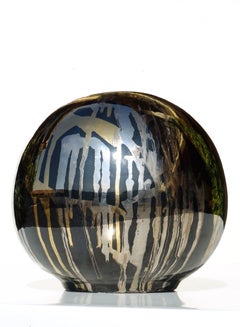 1980s Bruno Contenotte Cerámica Italiana Arte Abstracto Escultura de Cerámica