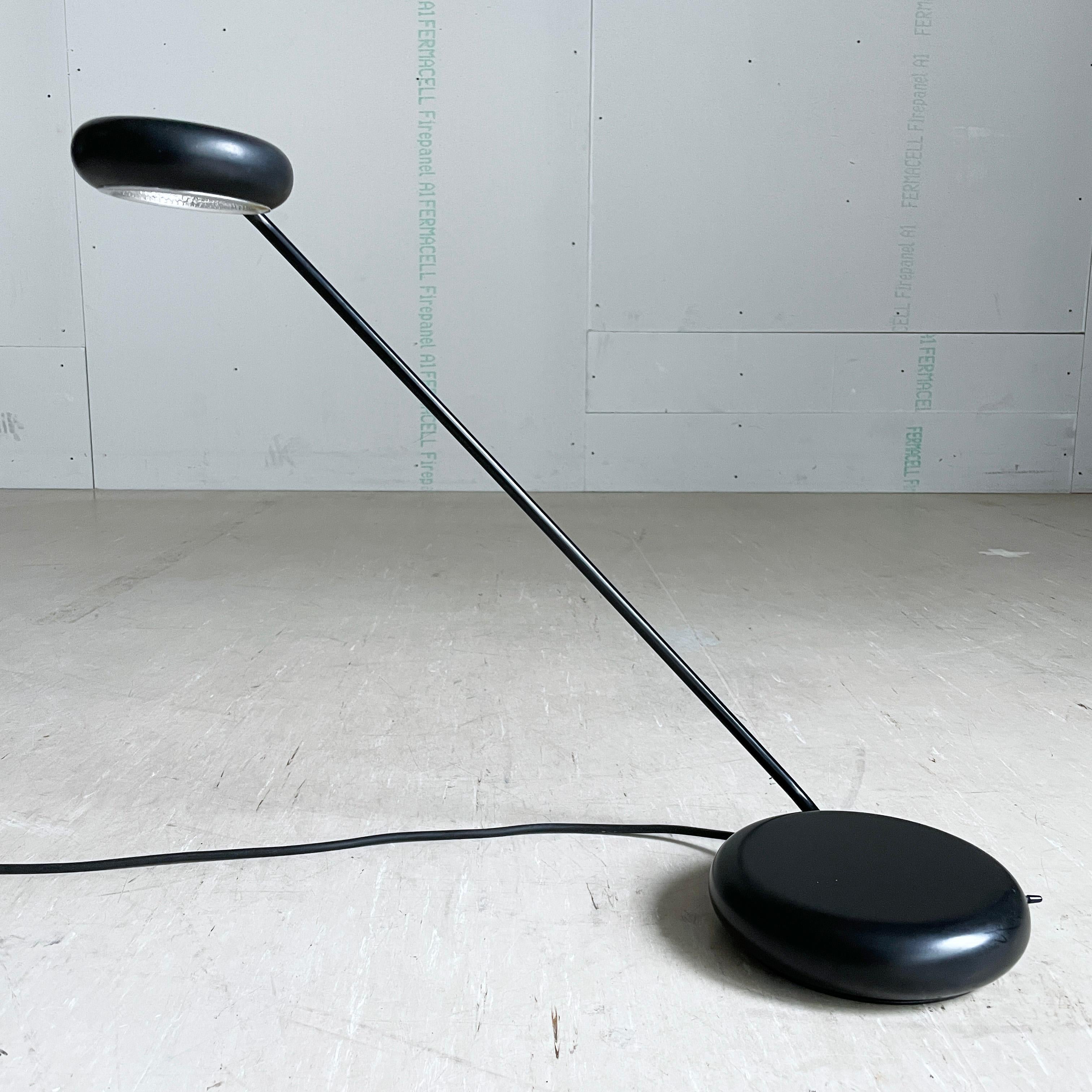 1980er Bruno Gecchelin MEBLO Schreibtisch / Tischlampe im Angebot 4