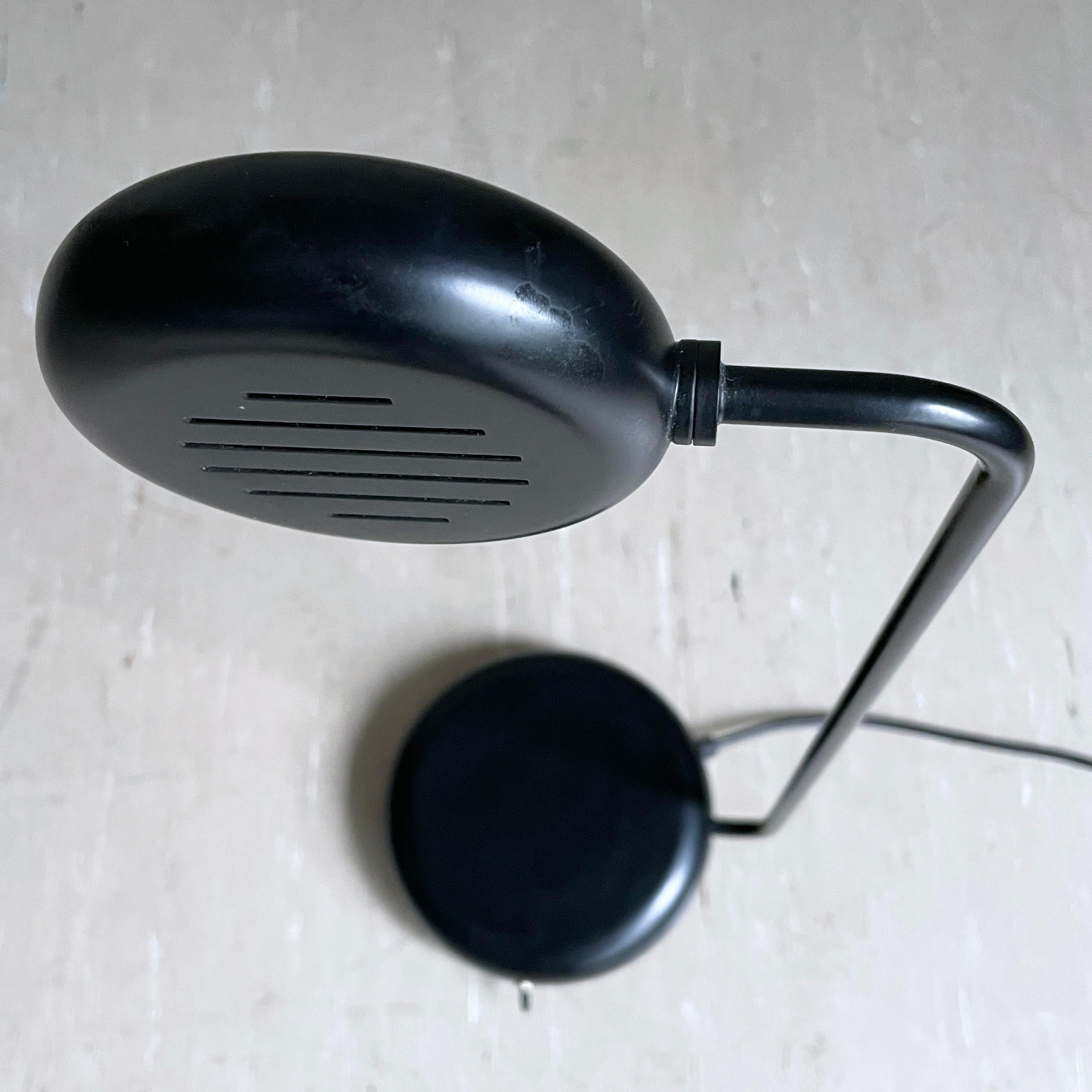 1980er Bruno Gecchelin MEBLO Schreibtisch / Tischlampe im Angebot 7