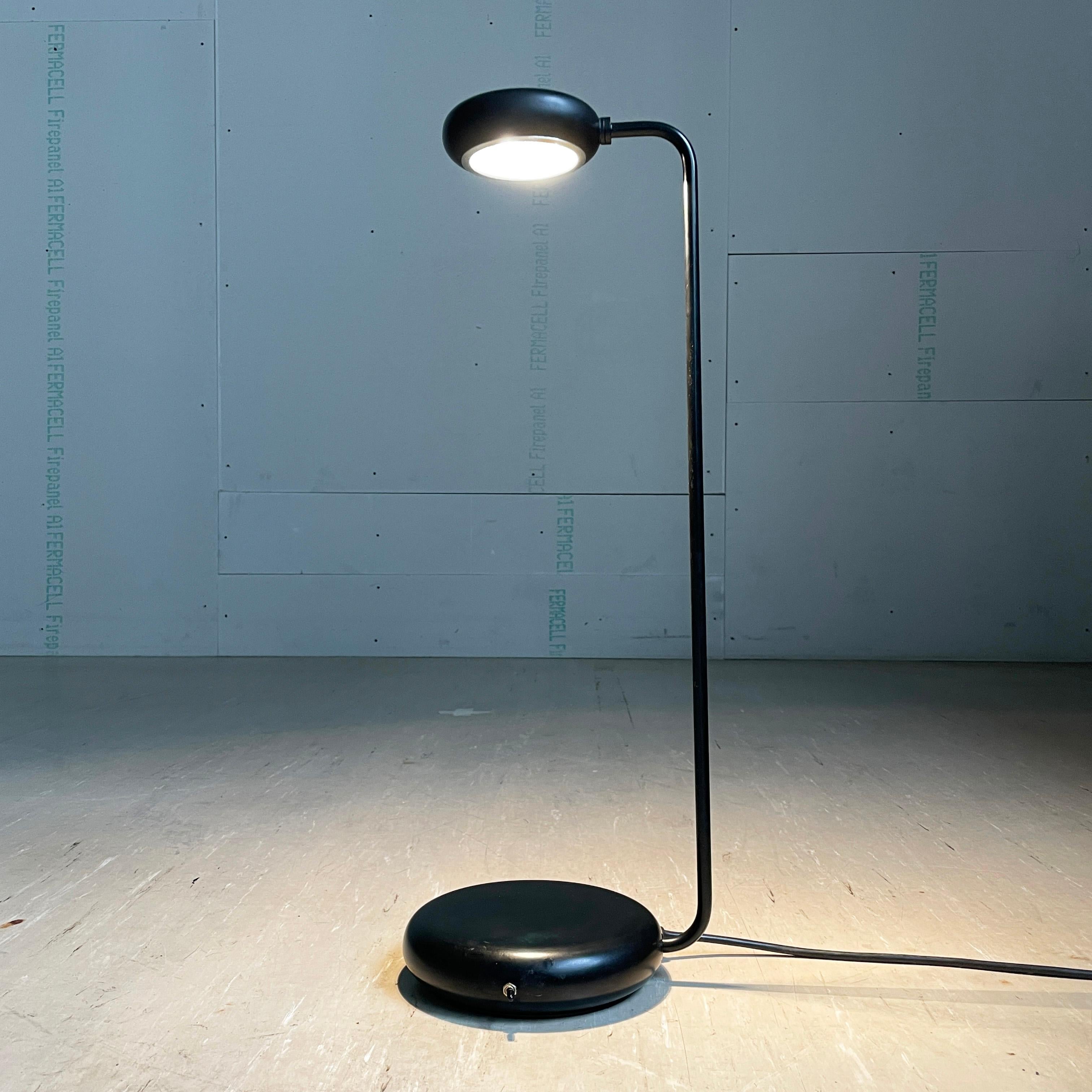 1980er Bruno Gecchelin MEBLO Schreibtisch / Tischlampe im Angebot 9