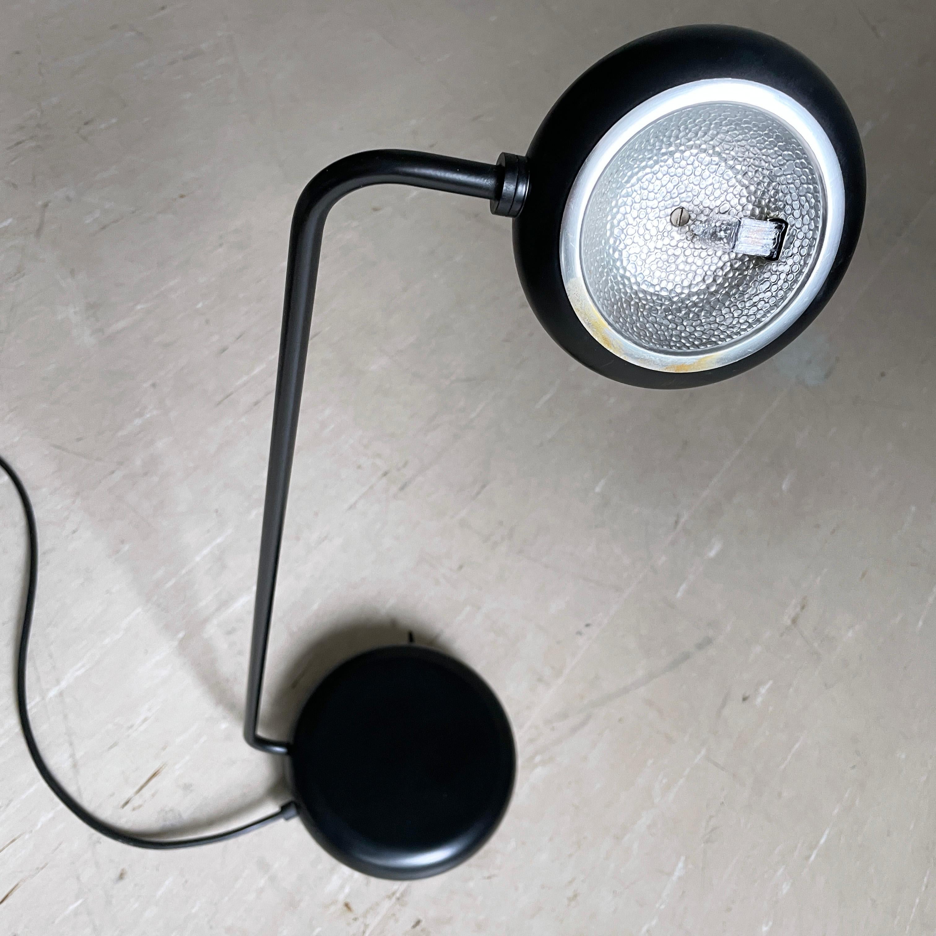 1980er Bruno Gecchelin MEBLO Schreibtisch / Tischlampe im Angebot 1