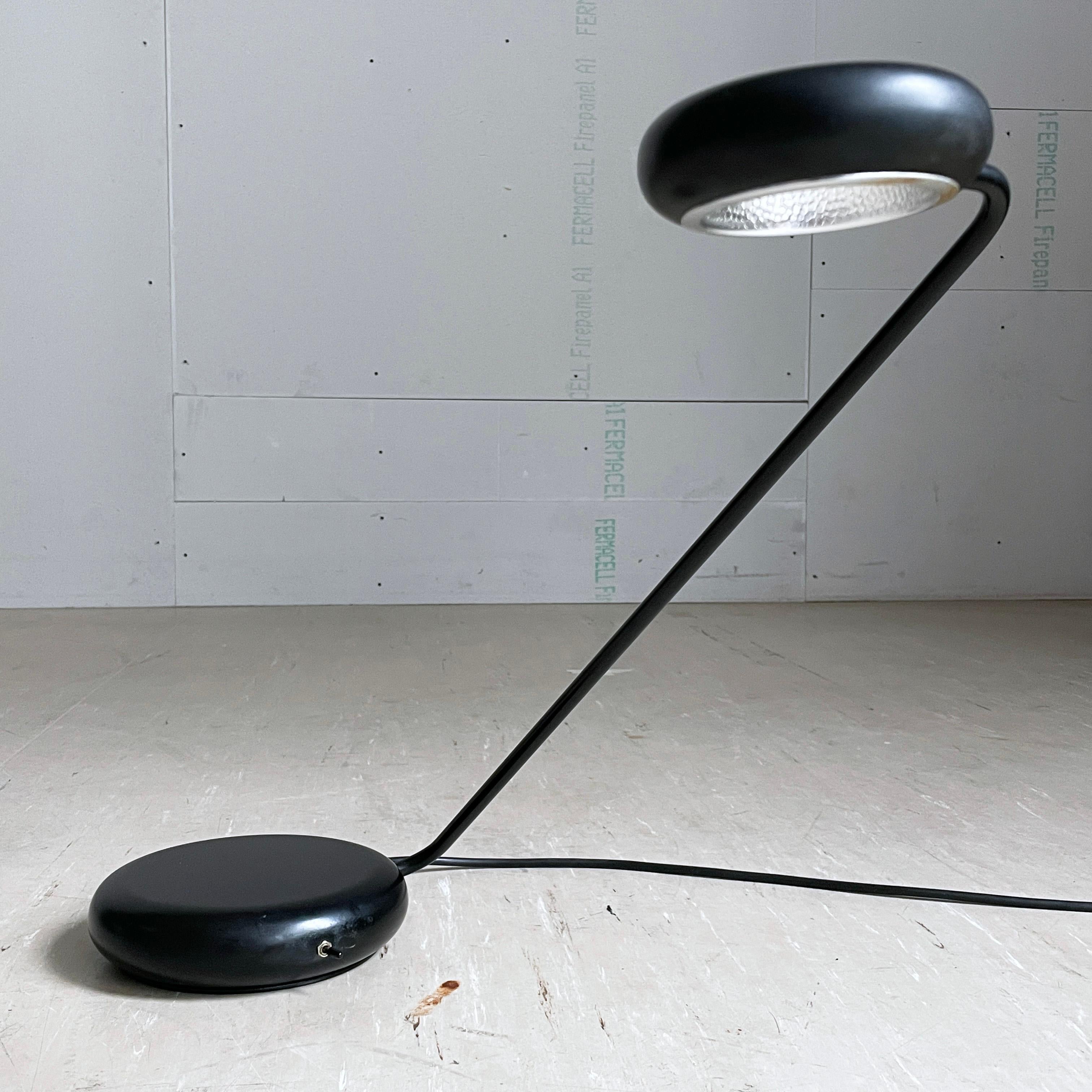 1980er Bruno Gecchelin MEBLO Schreibtisch / Tischlampe im Angebot 2
