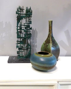 1980s Brutalist Bronze Sculpture by Gunther Gerzo, Signed and Numbered, Mexico