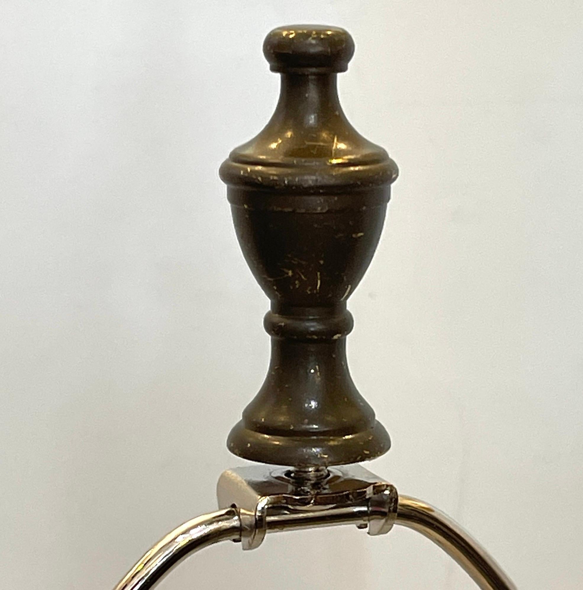 1980s Brutalist Zig Zag Table Lamp by Veras Art Studio For Sale 7