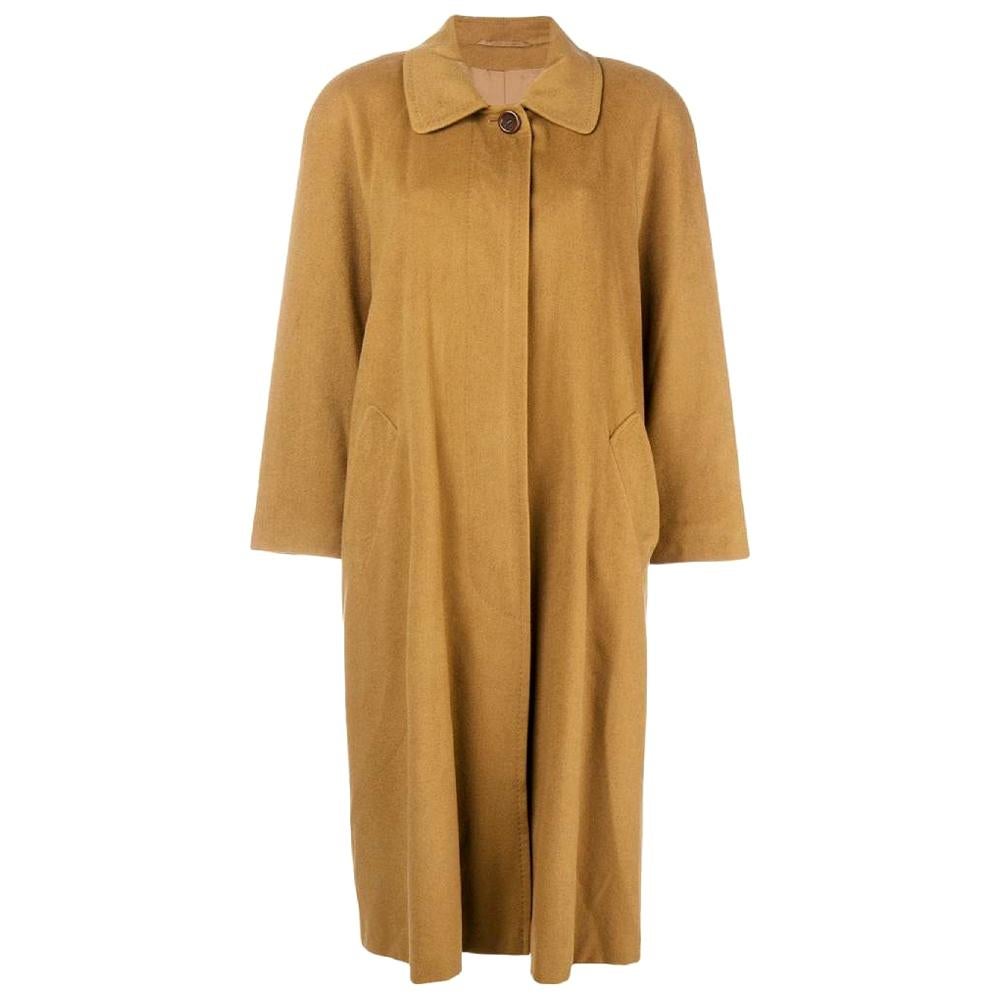 1980s Burberry Midi Coat