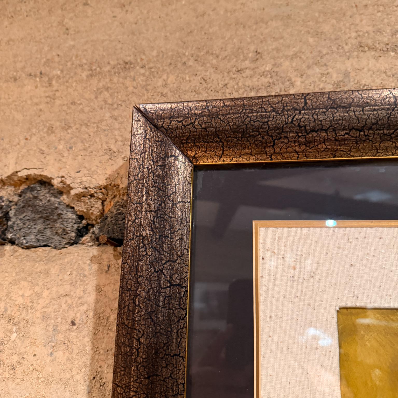 1980 Byron Gálvez Arte astratta Blu Pastello Messico in vendita 5
