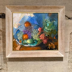 1980s California Art by Barbara West the Green Jug Signed