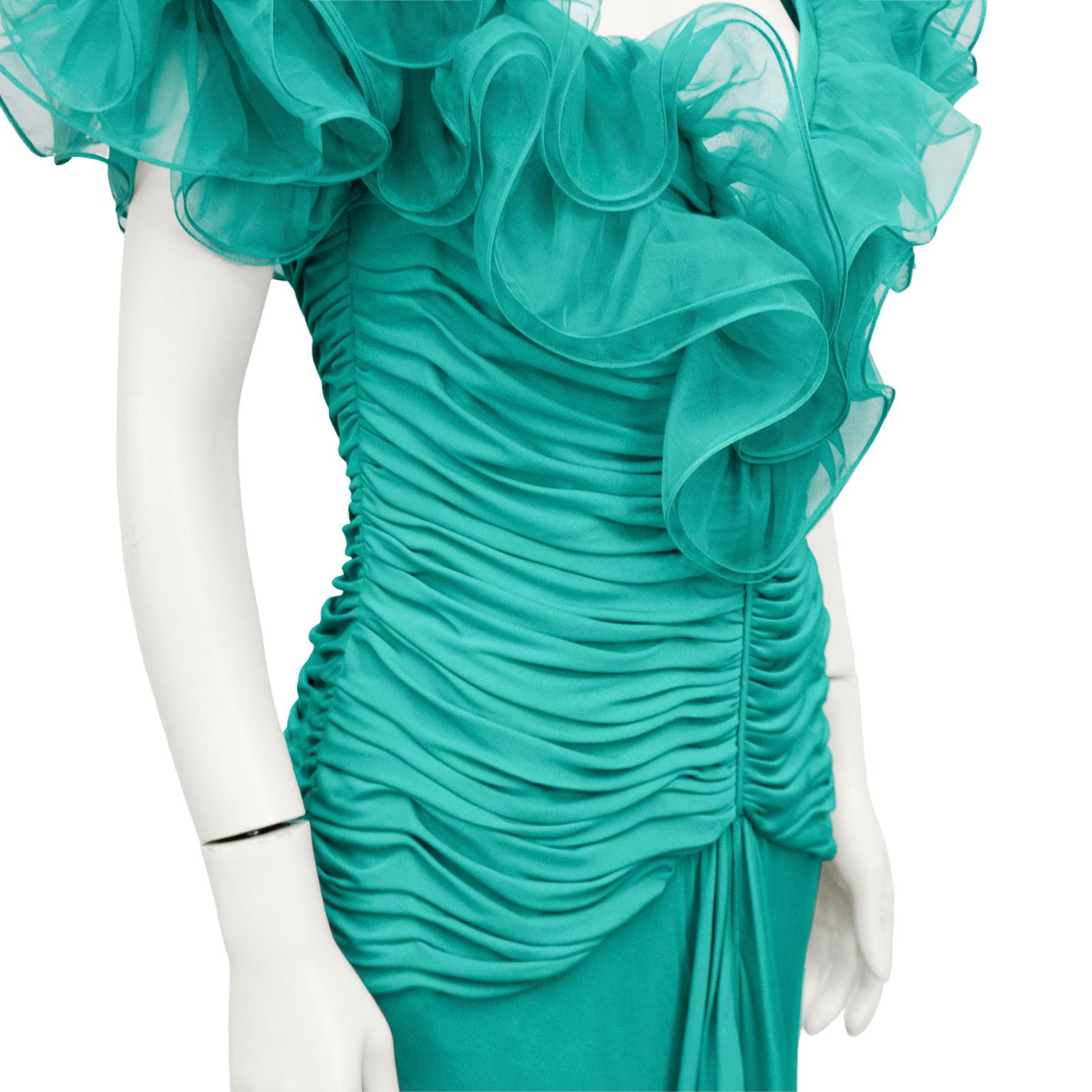 80s evening gowns
