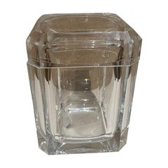 1980s Carlisle Lucite Ice Bucket Italian Alessandro Albrizzi Style