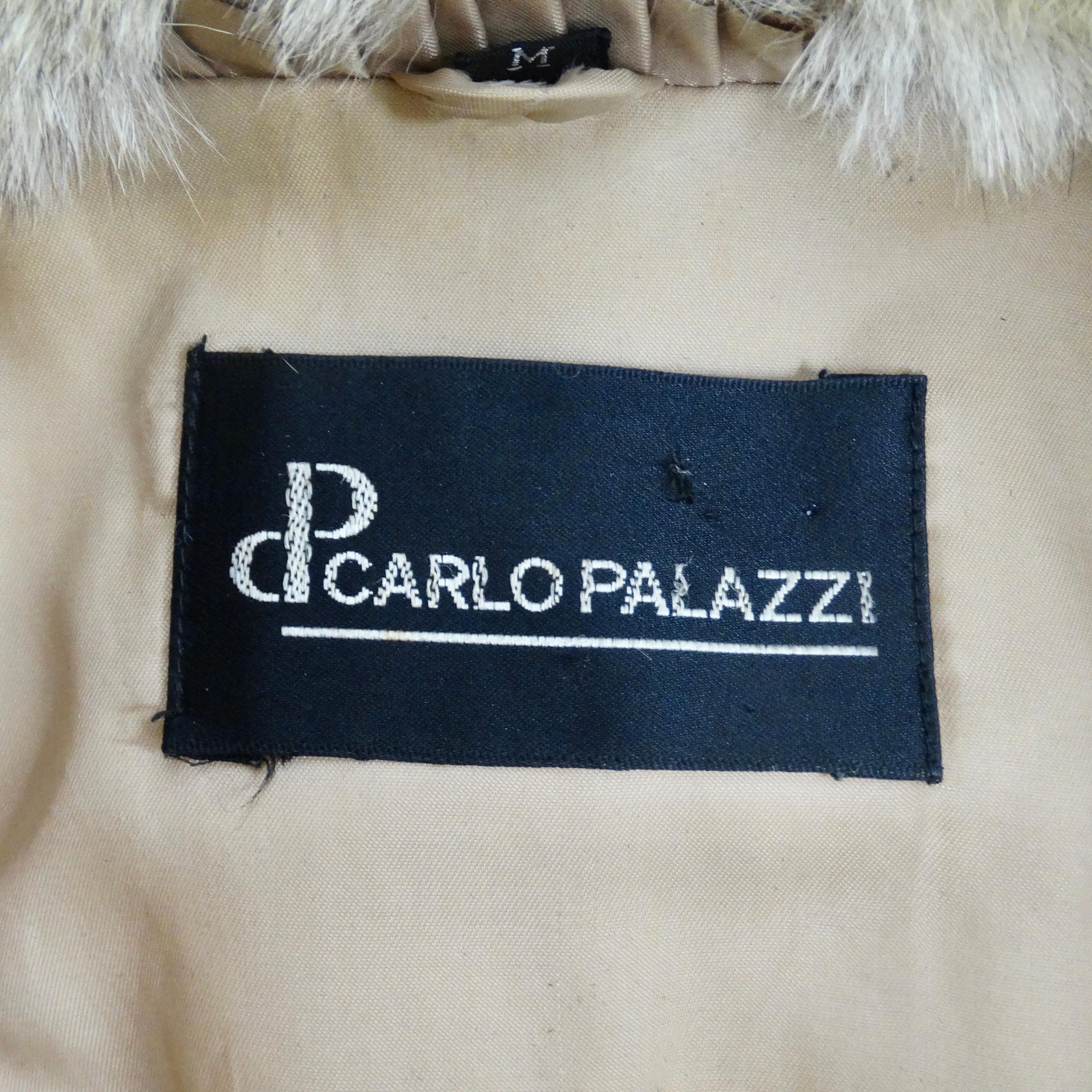 1980s Carlo Palazzi Coyote Fur Leather Fringe Jacket 7