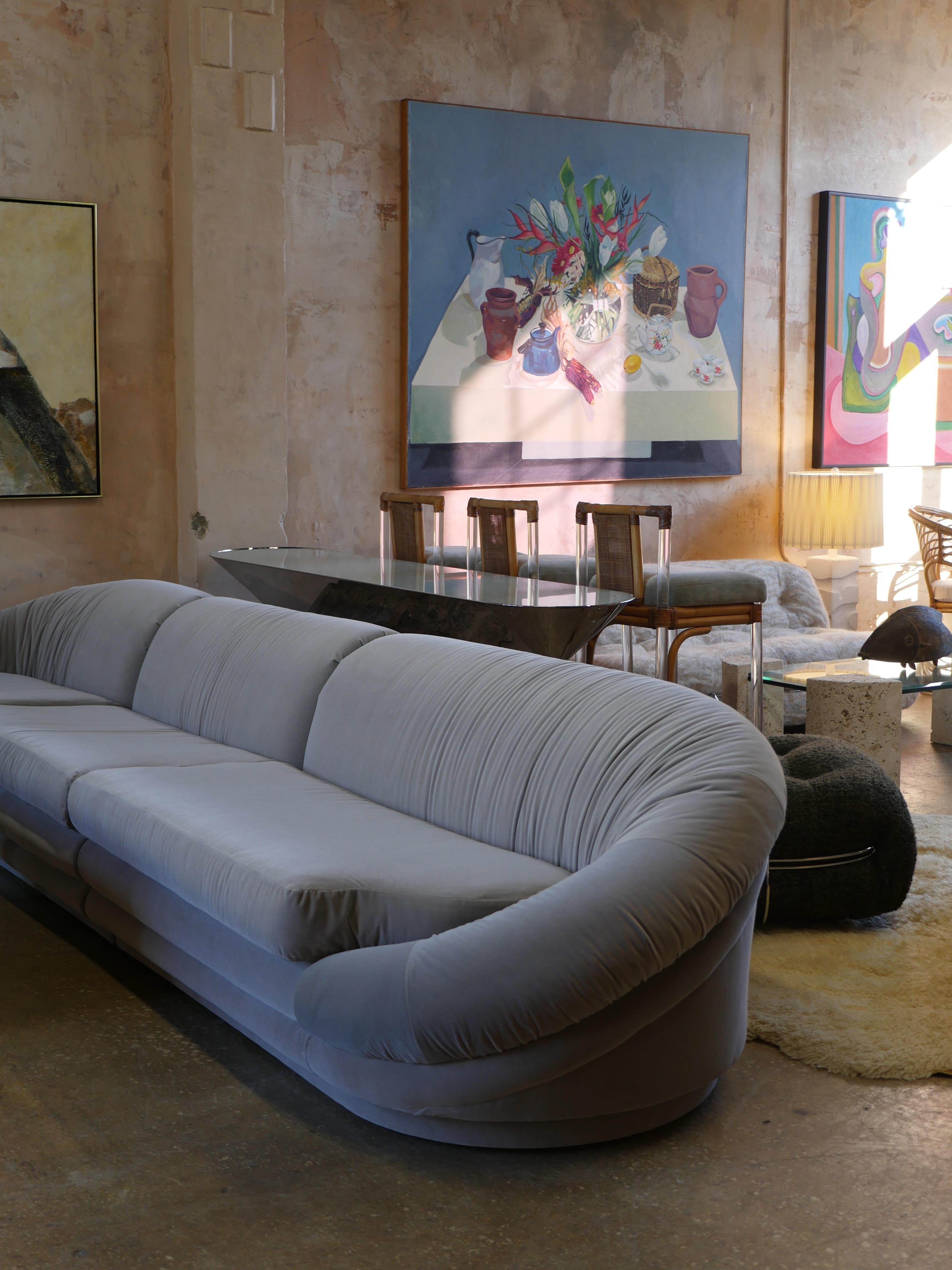 1980s Carson's Designer Sectional Sofa  For Sale 1