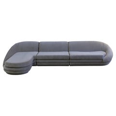 Divano componibile di design Carson degli anni '80