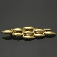Cartier Gentiane-Goldbrosche aus den 1980er Jahren