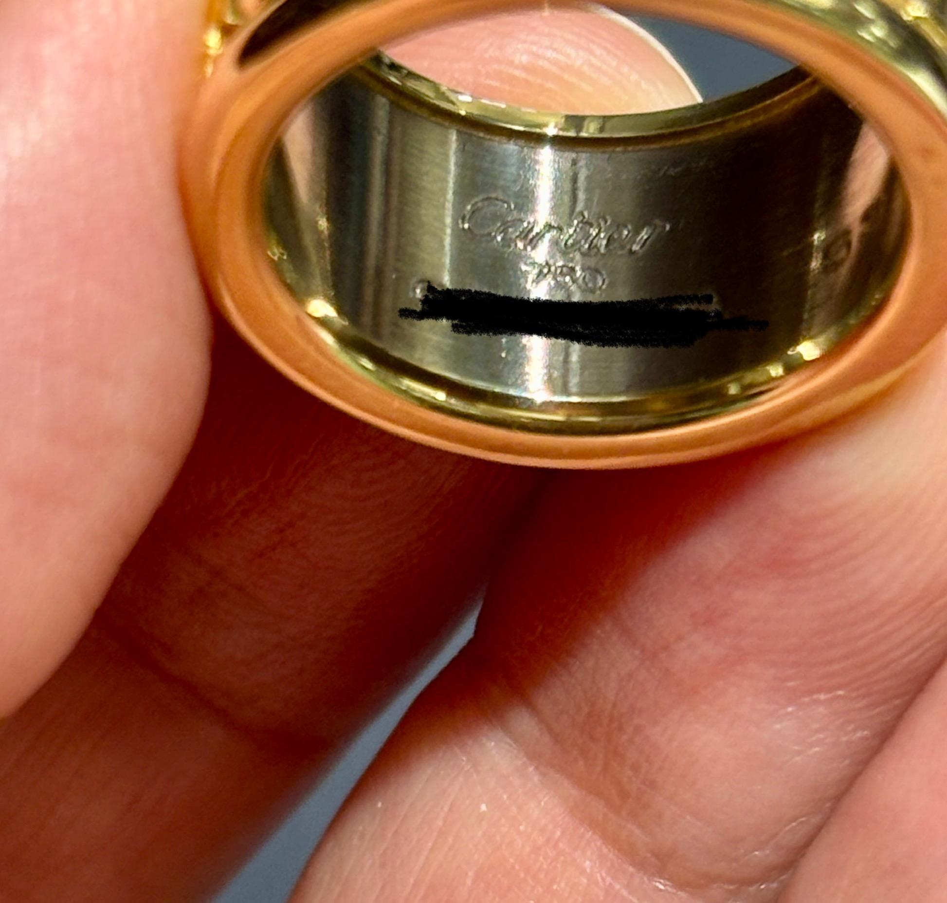 Bague éléphant en or blanc et jaune de Cartier des années 1980 Bon état - En vente à London, GB