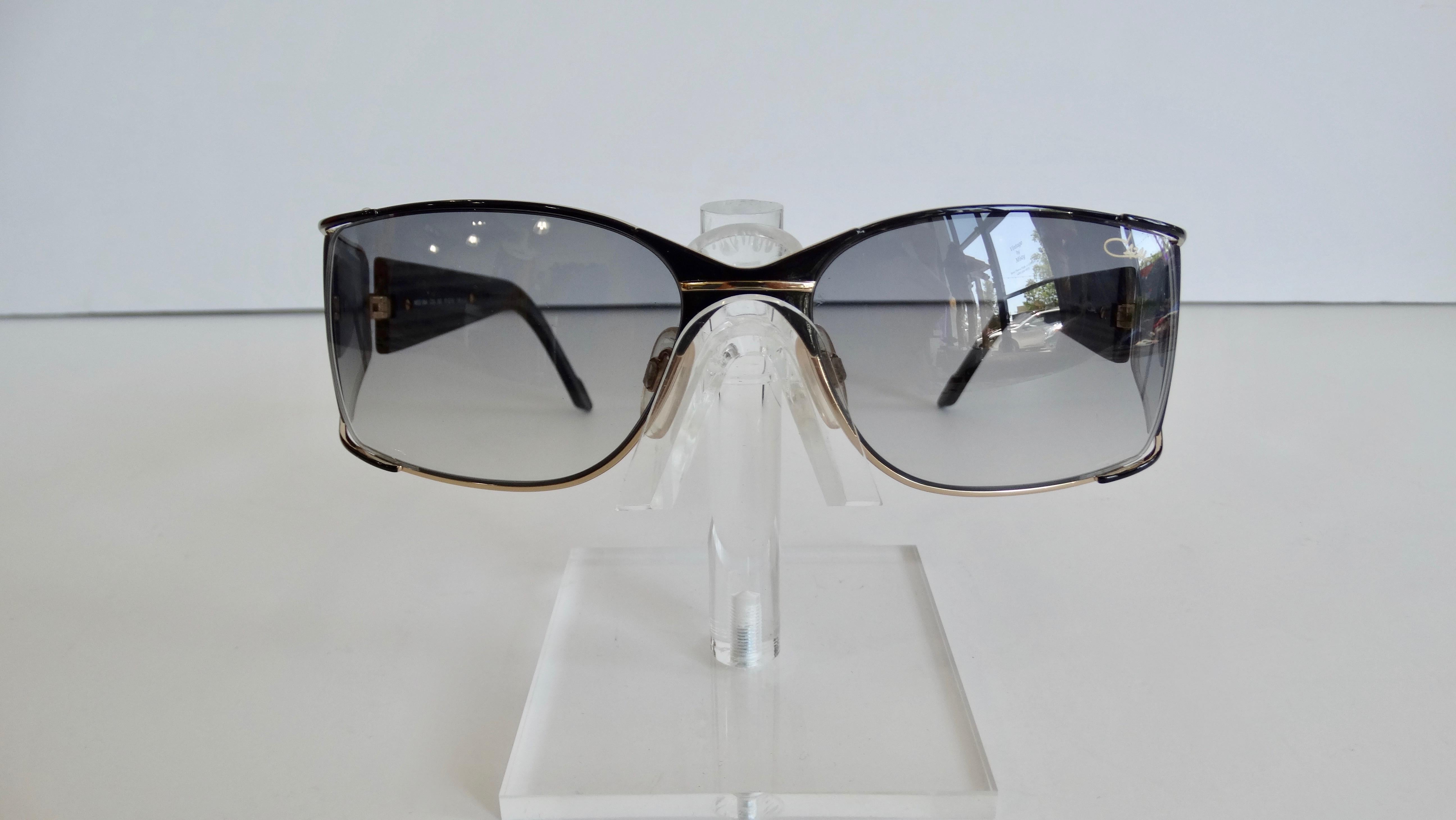 Cazal 1980s Shield Sunglasses 5