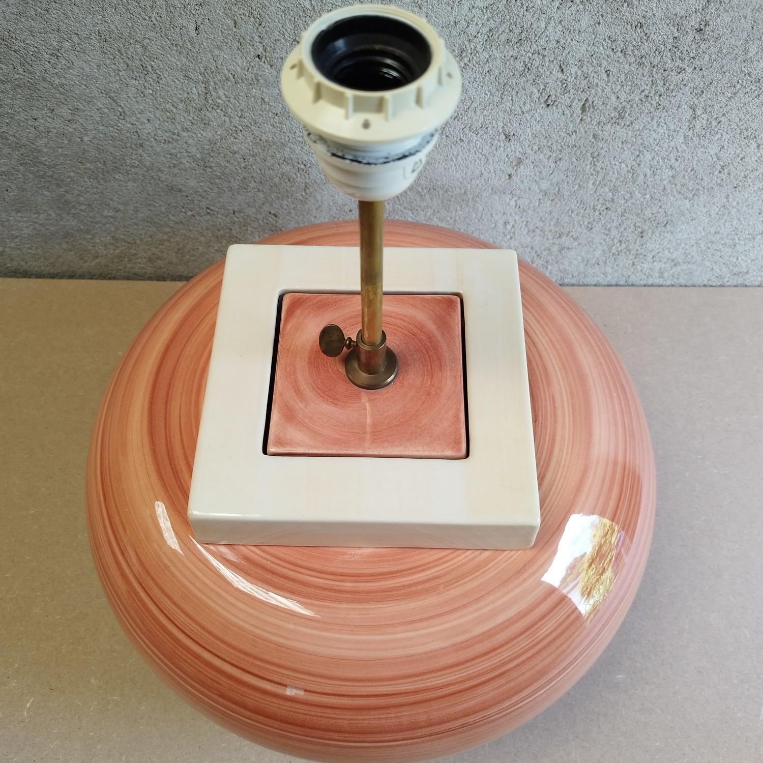 Post-Modern 1980's ceramic lamp by Kotska For Sale