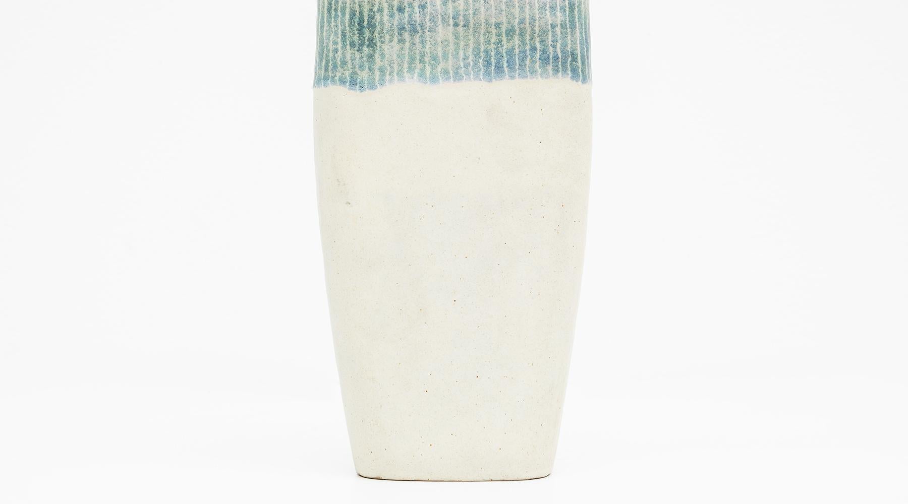 1980s Ceramic Set of Two Vases by Bruno Gambone 'b' 1