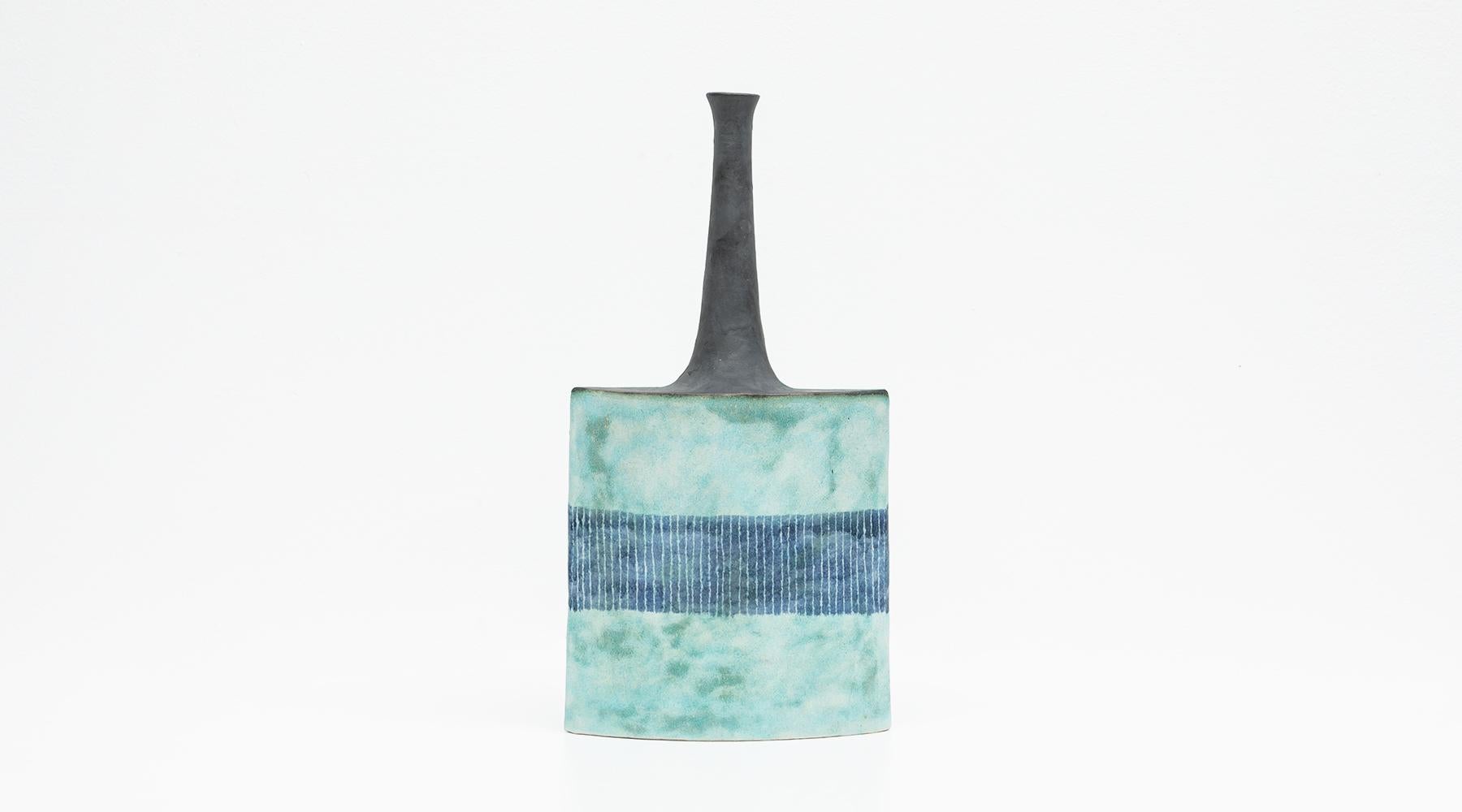 Modern 1980s Ceramic Vases by Bruno Gambone 'b'