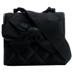 1980s Chanel Black Vintage Small Bag