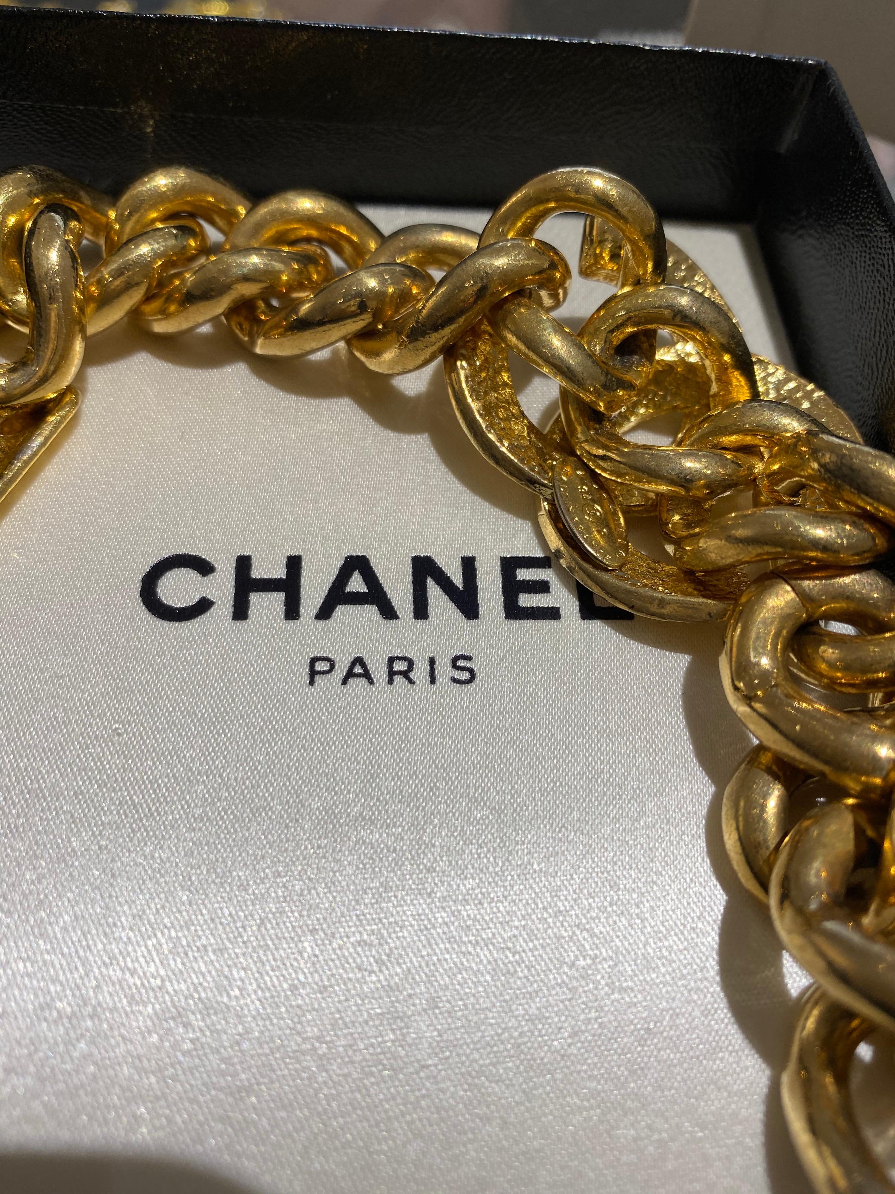 1980s CHANEL chain bracelet 2