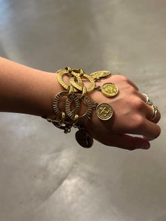 1980s Chanel coins charm bracelet