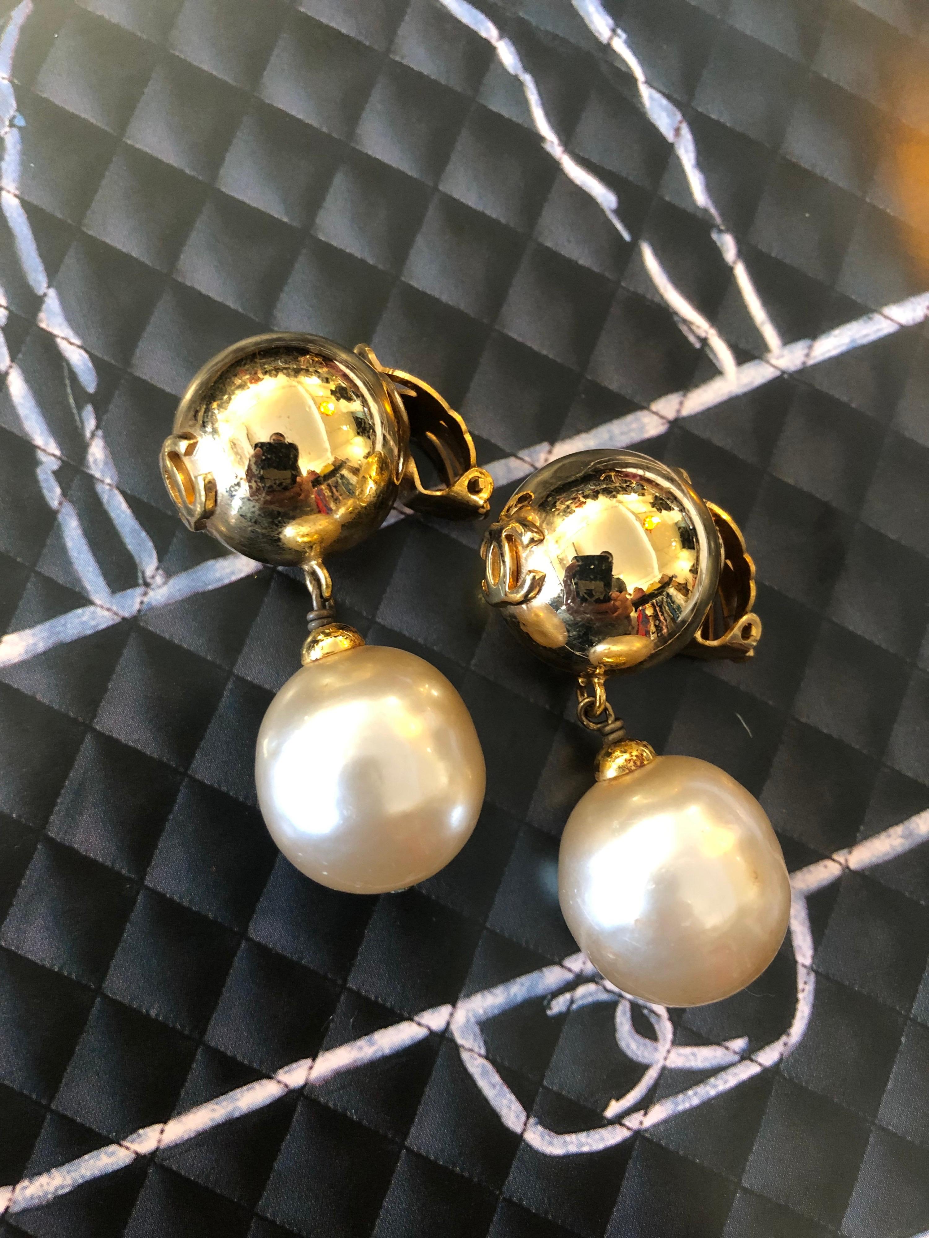imitation chanel earrings