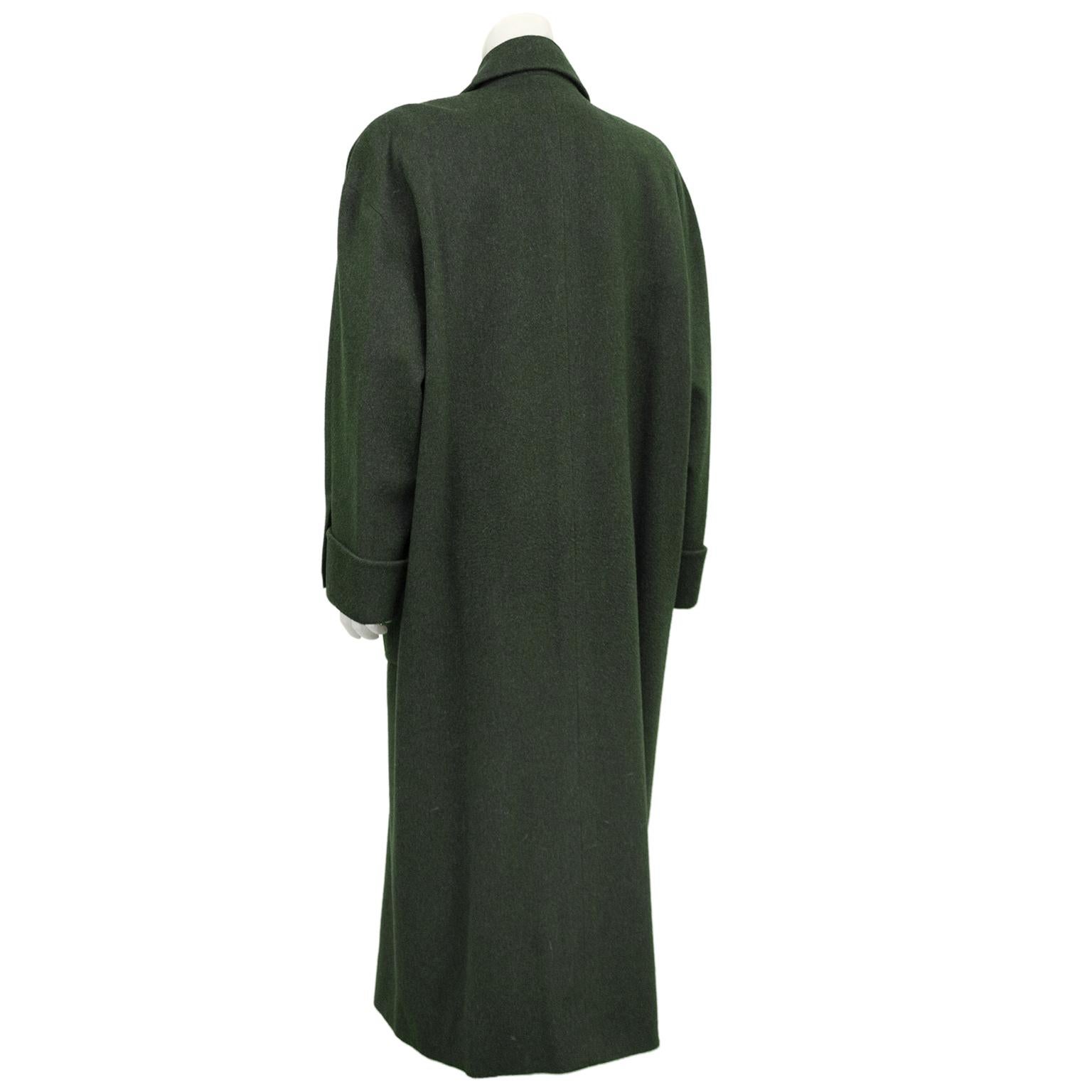 chanel green coat
