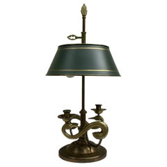 Lampe bouillotte Chapman des années 1980 avec cygnes