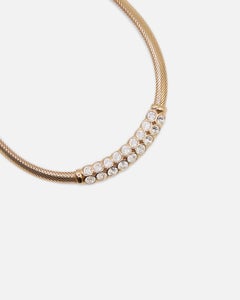 1980s Christian Dior crystal necklace
