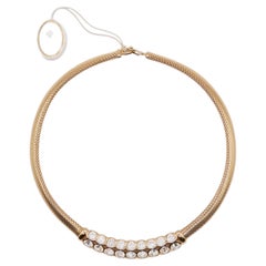 1980s Christian Dior crystal necklace