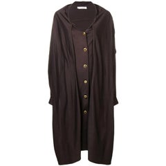 1980s Christian Dior Hooded Coat