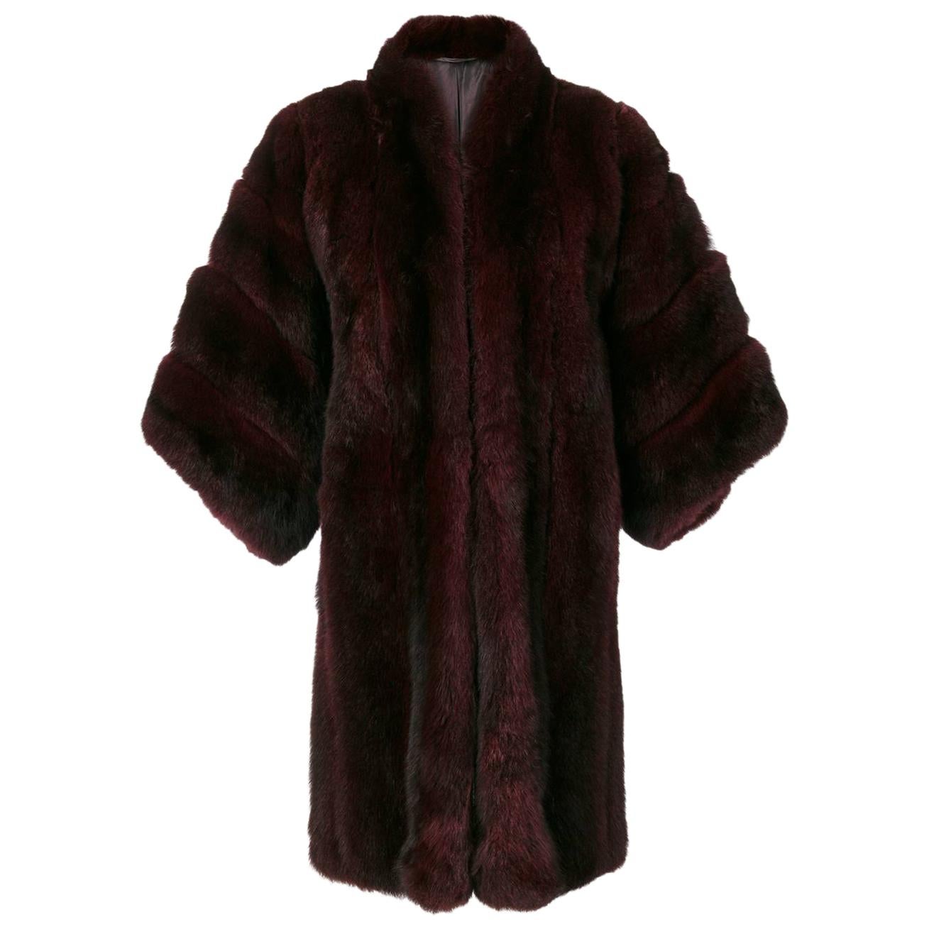 1980s Christian Dior Pine Marten Fur Coat