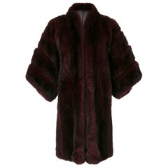 1980s Christian Dior Pine Marten Fur Coat