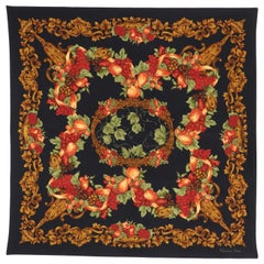 1980s Christian Dior Silk Foulard
