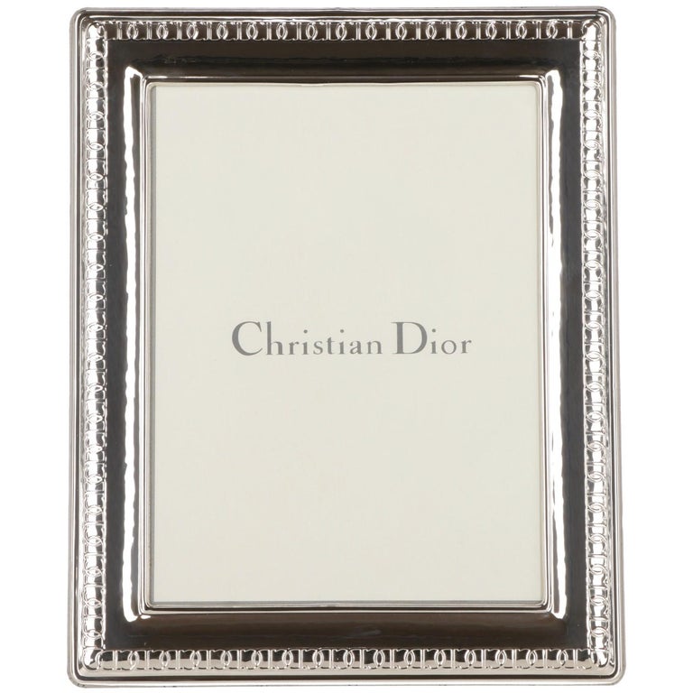 1980s Dior Silver Frame For At 1stdibs 1980s Dior Silver Frame For