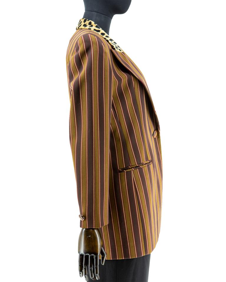 christian dior striped jacket