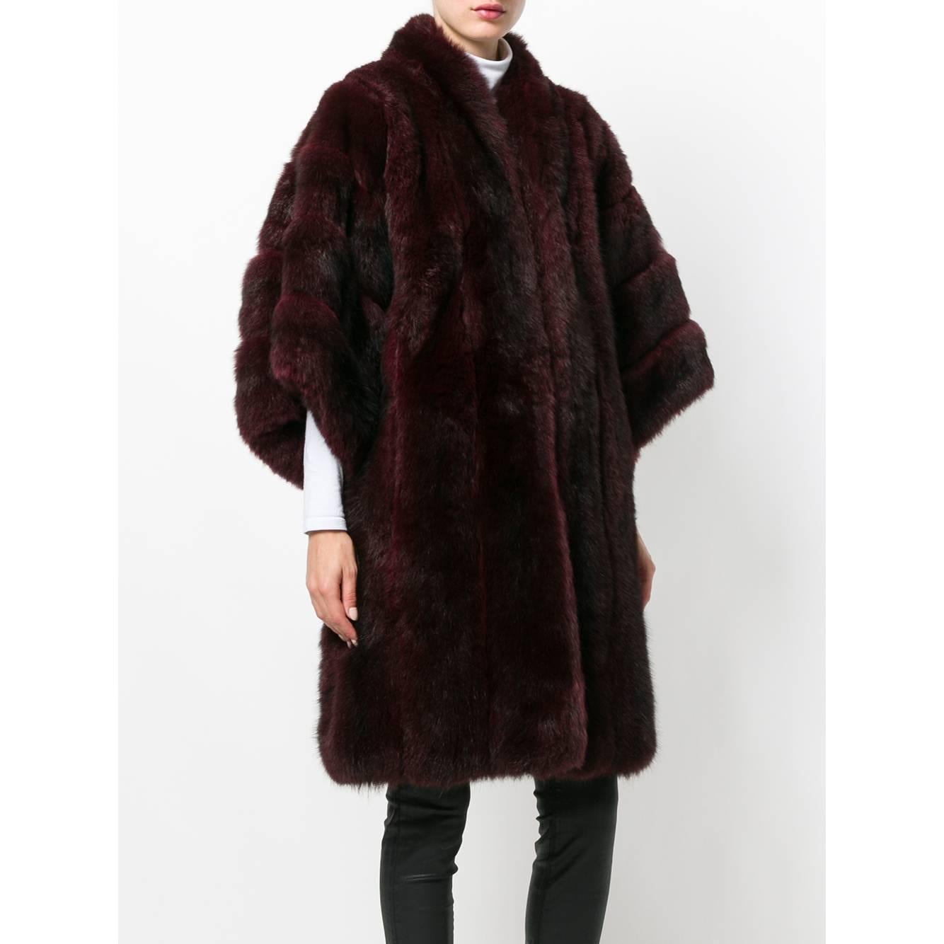 dior fur coat