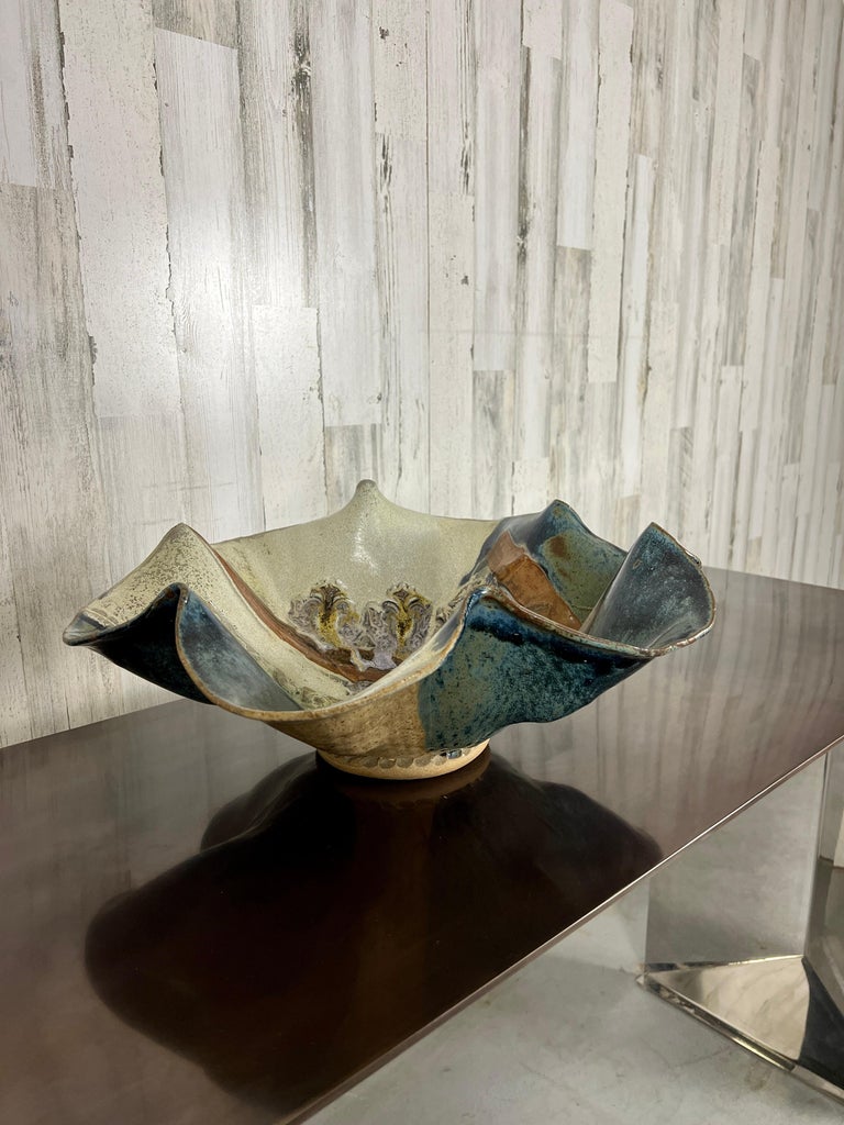 1980s Clam Shell Design Bowl For Sale at 1stDibs