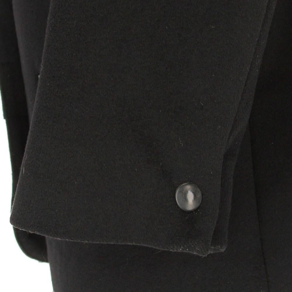 1980s Claude Montana black wool jacket In Good Condition For Sale In Lugo (RA), IT