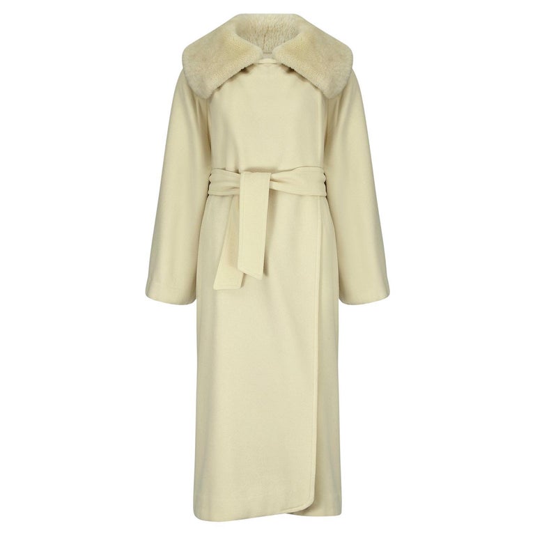 Veste Vintage PARACHUTE Des Années 80 - Taille L, Crème, 100% Laine Canada, Parfait état