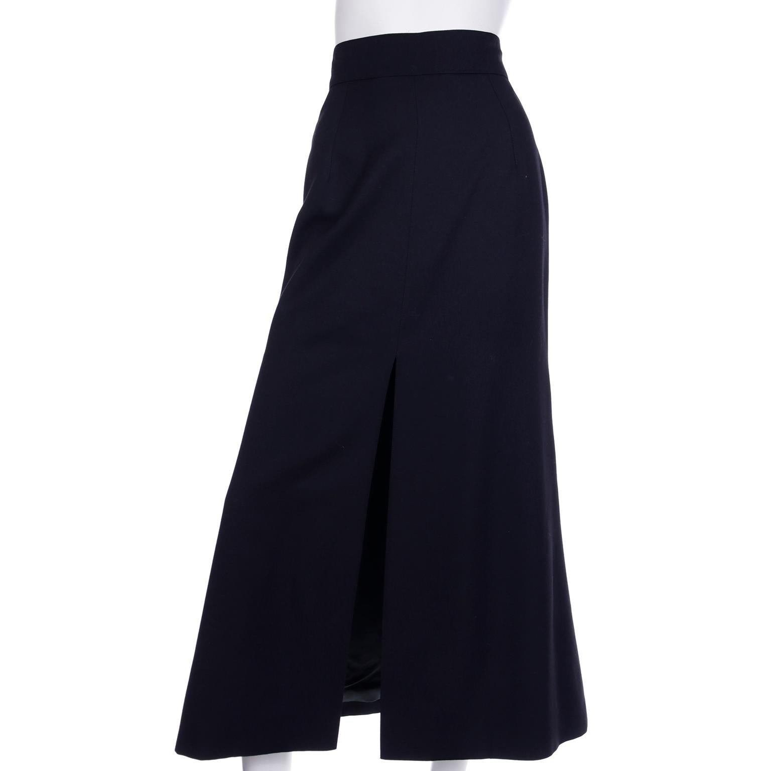 Robe Noire Vintage Claude Montana Paris - Taille 38 - Années 80 Élégante