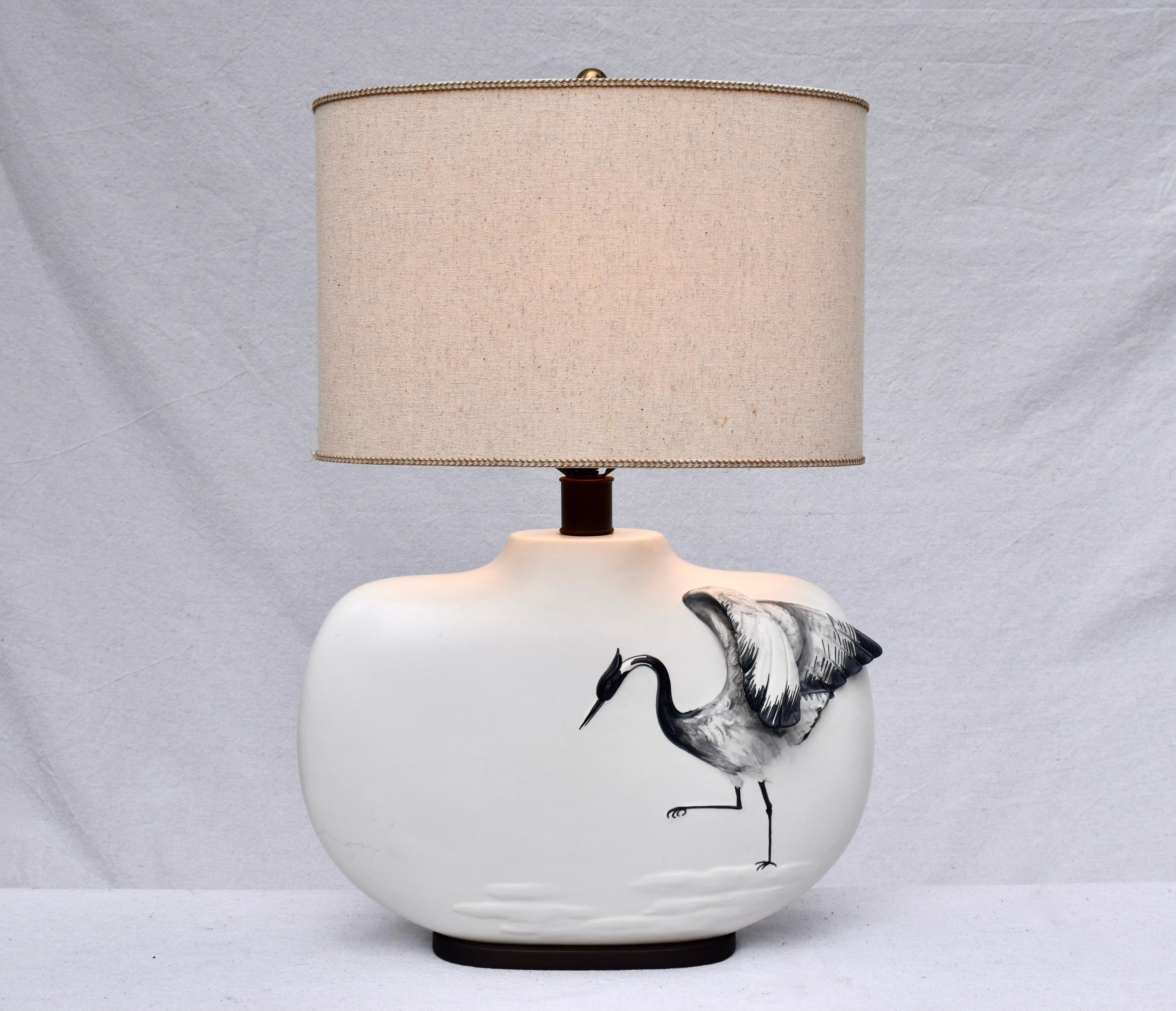1980's Coastal Chapman Table Lamps, Pair For Sale 4