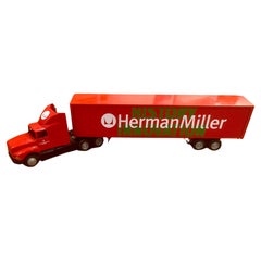 Camión de colección Herman Miller Work Play de los años 80 Caja original de Winbross USA