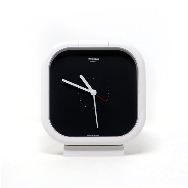 1980s Combi Line Desk or Wall Clock by Rowenta at 1stDibs | rowenta clock