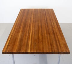 1980s Conran Teak and Chrome Dining Table