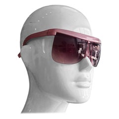 Occhiali da sole Courreges Paris Pink Shield degli anni
80 Occhiali da sole Courreges Paris Pink Shield degli anni
80