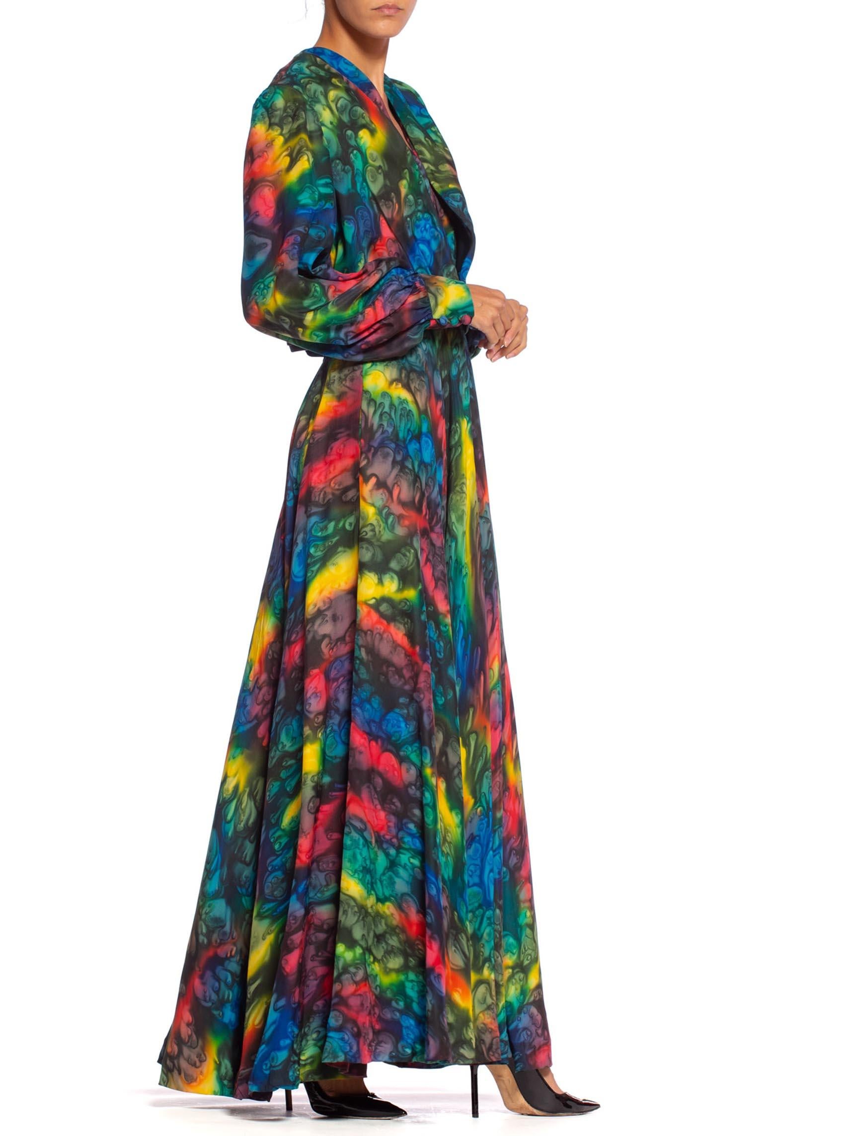 tie dye haute couture